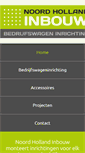 Mobile Screenshot of noordhollandinbouw.nl